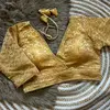 Roma Banarasi Silk Designer Look Blouse Wholesale Market In Surat